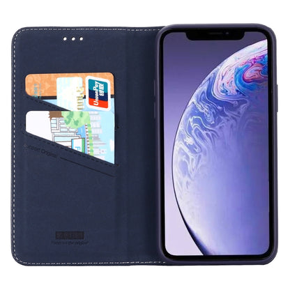 For iPhone 11 Pro GEBEI PU+TPU Horizontal Flip Protective Case with Holder & Card Slots(Blue) - iPhone 11 Pro Cases by GEBEI | Online Shopping UK | buy2fix