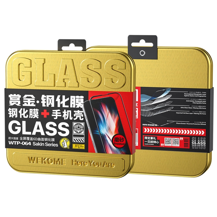 For iPhone 12 Pro WK WTP-064 Bounty Series 6D Curved Game Tempered Glass Film - iPhone 12 / 12 Pro Tempered Glass by WK | Online Shopping UK | buy2fix