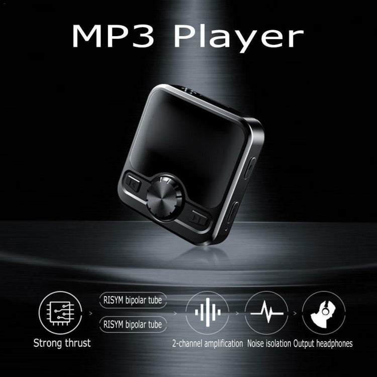 M9 AI Intelligent High-definition Noise Reduction Voice Control Recorder Ebook Bluetooth MP3 Player, Capacity:32GB(Black) - Consumer Electronics by buy2fix | Online Shopping UK | buy2fix