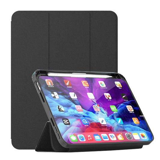 For iPad mini 2024 / mini 6 TOTUDESIGN AA-154 Curtain Series Flip Leather Tablet Case(Black) - iPad mini 6 Cases by TOTUDESIGN | Online Shopping UK | buy2fix