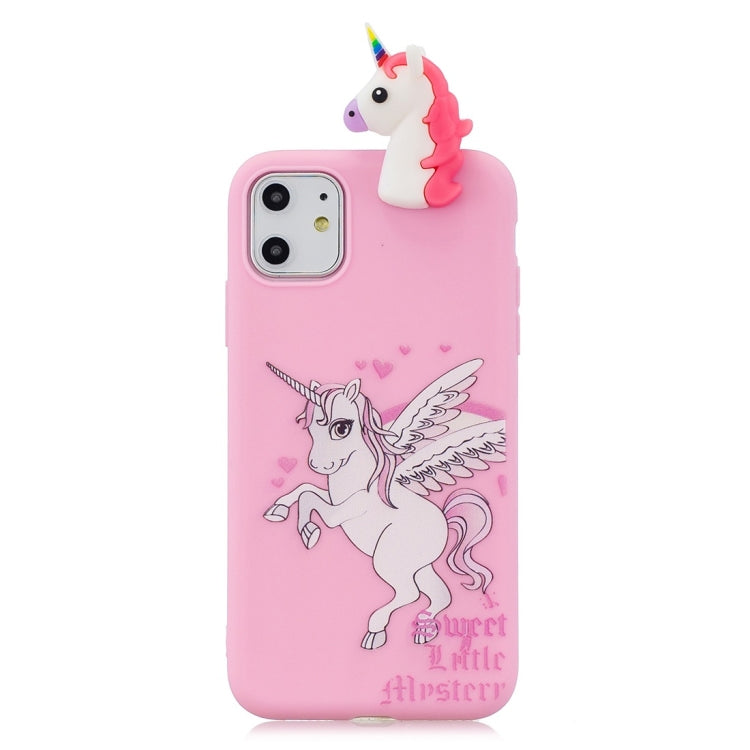 For iPhone 11 Shockproof Cartoon TPU Protective Case(Unicorn) - iPhone 11 Cases by buy2fix | Online Shopping UK | buy2fix