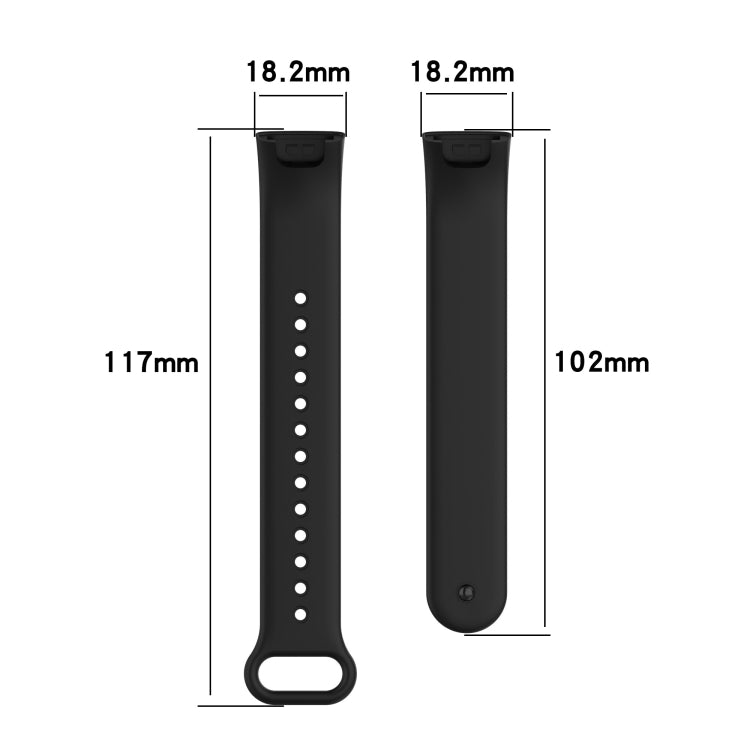 For Xiaomi Redmi Smart Band Pro Silicone Watch Band(Ink Blue) - Watch Bands by buy2fix | Online Shopping UK | buy2fix