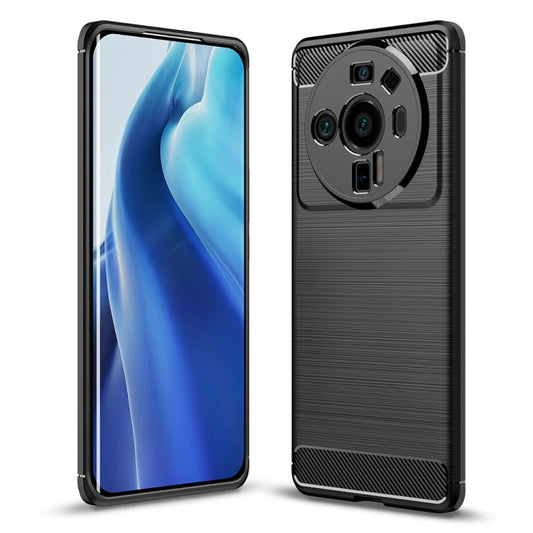 For Xiaomi Mi 12 Ultra 5G Brushed Texture Carbon Fiber TPU Phone Case(Black) - Xiaomi Cases by GKK | Online Shopping UK | buy2fix