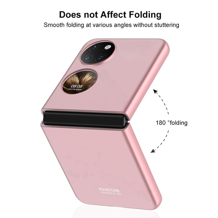 For Huawei P50 Pocket GKK Ultra-thin Full Coverage PC Phone Case(Pink) - Huawei Cases by GKK | Online Shopping UK | buy2fix