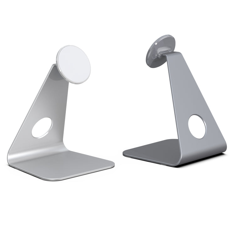 R-JUST PB01-13 L-shaped Magnetic Tablet Phone Desktop Holder(Silver) - Desktop Holder by R-JUST | Online Shopping UK | buy2fix