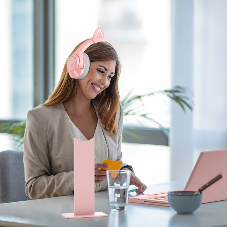 ONIKUMA ST-1 Headset Holder Stand(Pink) - Headset Stand by ONIKUMA | Online Shopping UK | buy2fix