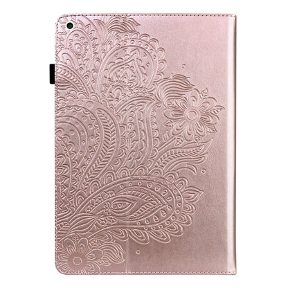 Peacock Embossed Pattern TPU + PU Leather Smart Tablet Case with Sleep / Wake-up For iPad 10.2 2019 / Pro 10.5 inch(Rose Gold) - iPad Pro 10.5 inch Cases by buy2fix | Online Shopping UK | buy2fix