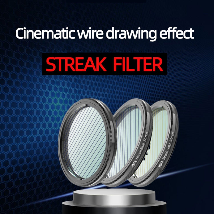 JSR Starlight Drawing Camera Lens Filter, Size:43mm(Streak Blue) - Other Filter by JSR | Online Shopping UK | buy2fix