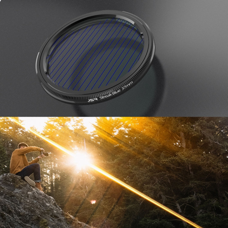JSR Starlight Drawing Camera Lens Filter, Size:82mm(Streak Gold) - Camera Accessories by JSR | Online Shopping UK | buy2fix