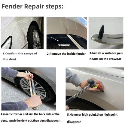N3 83 in 1 Car Paintless Dent Removal Fender Damage Repair Puller Lifter, Plug Type:Cigarette Lighter Plug - In Car by buy2fix | Online Shopping UK | buy2fix