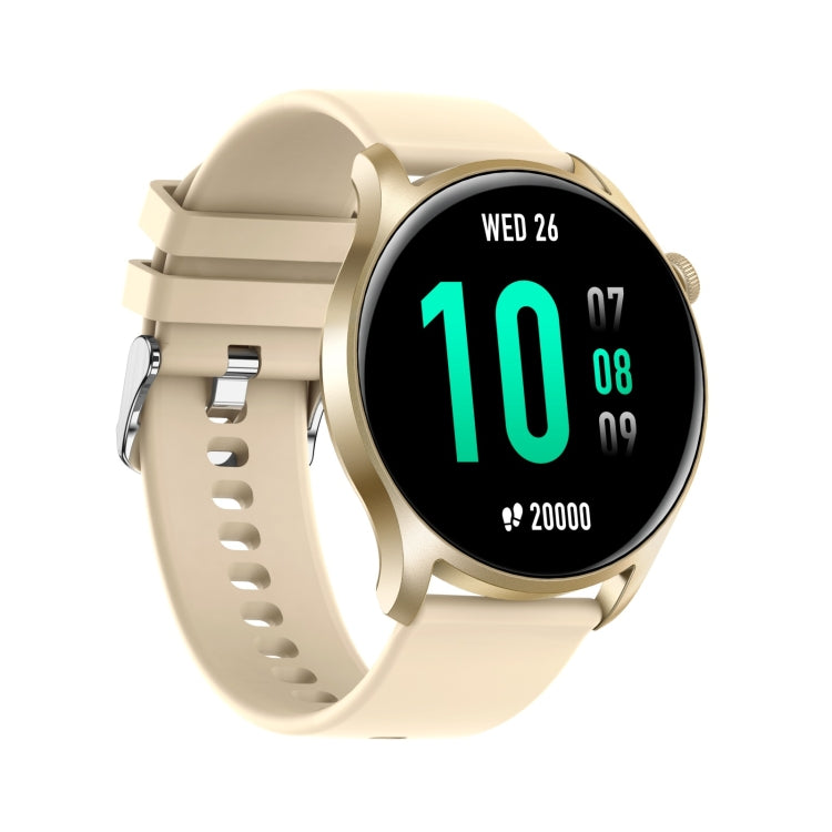 KC08 1.28 inch IPS Screen Smart Wristband, Support Sleep Monitoring/Heart Rate Monitoring(Gold) - Smart Wear by buy2fix | Online Shopping UK | buy2fix