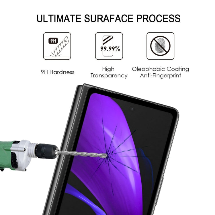 25 PCS Full Glue Screen Tempered Glass Film For Samsung Galaxy Z Fold2 5G - Galaxy Tempered Glass by buy2fix | Online Shopping UK | buy2fix