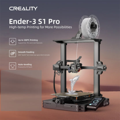 Creality Ender-3 S1 Pro Automatic Leveling High-temp 3D Printer AU Plug - Consumer Electronics by Creality | Online Shopping UK | buy2fix