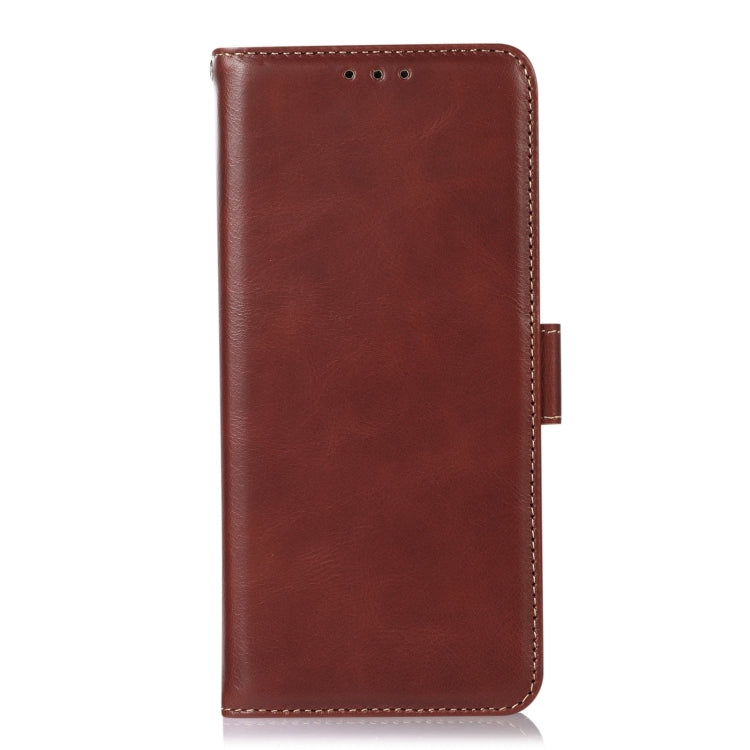 For Samsung Galaxy M13 4G Global Crazy Horse Top Layer Cowhide Leather Phone Case(Brown) - Galaxy Phone Cases by buy2fix | Online Shopping UK | buy2fix