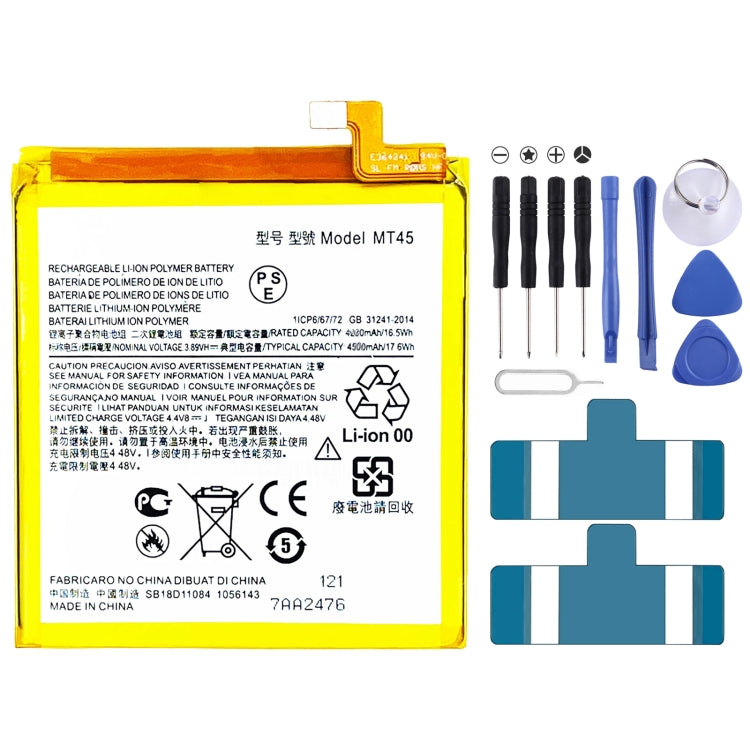 MT45 4500mAhLi-Polymer Battery Replacement For Motorola Edge 20 Pro / Edge S Pro - For Motorola by buy2fix | Online Shopping UK | buy2fix