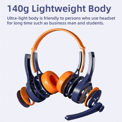SOYTO SY-G30 Wired Noise Cancelling Ergonomic Gaming Headset, Interface:USB(Blue Orange) - Multimedia Headset by SOYTO | Online Shopping UK | buy2fix