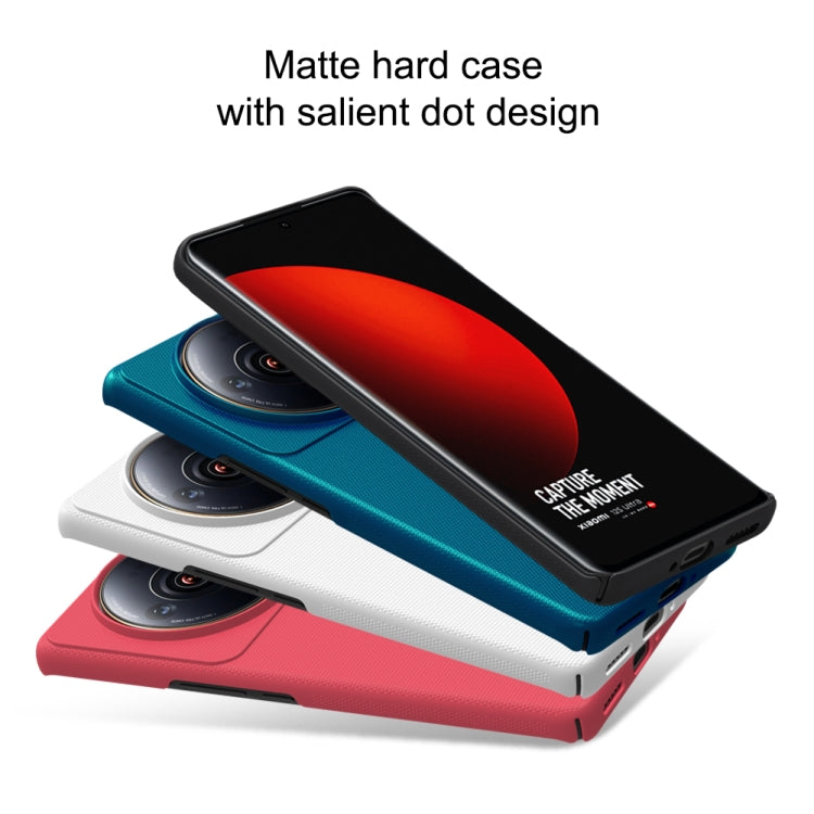 For Xiaomi 12S Ultra NILLKIN Frosted PC Phone Case(Red) - Xiaomi Cases by NILLKIN | Online Shopping UK | buy2fix