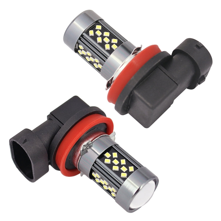 1 Pair H11 12V 7W Continuous Car LED Fog Light(White Light) - In Car by buy2fix | Online Shopping UK | buy2fix