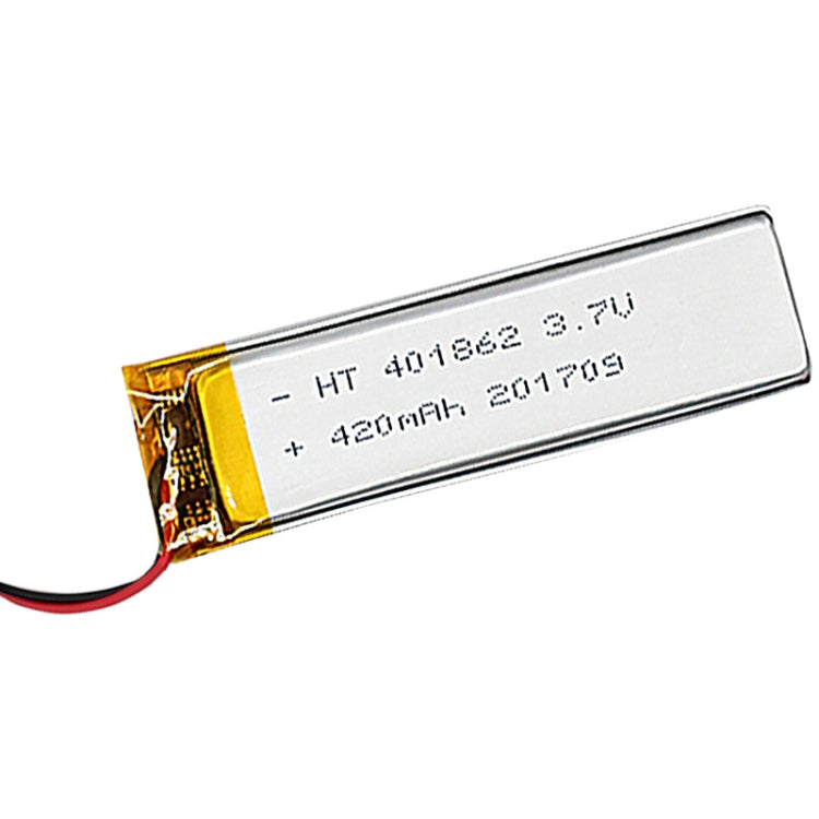 2pcs 401862 420mAh Li-Polymer Battery Replacement - Others by buy2fix | Online Shopping UK | buy2fix