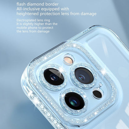 For iPhone 14 Pro Shinning Diamond Space Shockproof Phone Case(Transparent) - iPhone 14 Pro Cases by buy2fix | Online Shopping UK | buy2fix