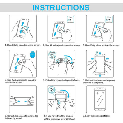 For Nokia X30 50 PCS 0.26mm 9H 2.5D Tempered Glass Film - Nokia Tempered Glass by buy2fix | Online Shopping UK | buy2fix