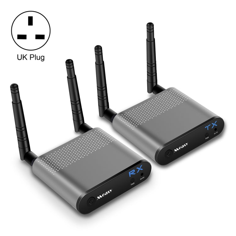 Measy Air Pro HD 1080P 3D 2.4GHz / 5GHz Wireless HD Multimedia Interface Extender,Transmission Distance: 100m(UK Plug) - Set Top Box & Accessories by Measy | Online Shopping UK | buy2fix