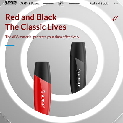 ORICO USB Solid State Flash Drive, Read: 520MB/s, Write: 450MB/s, Memory:1TB, Port:USB-A(Red) - USB Flash Drives by ORICO | Online Shopping UK | buy2fix