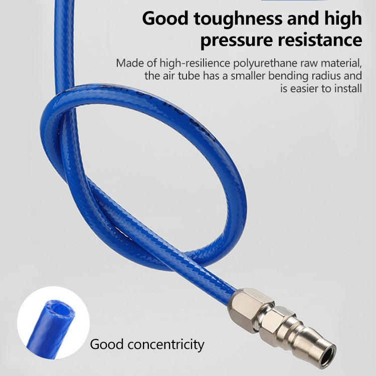 LAIZE High Pressure Flexible Polyurethane Pneumatic Tubing with Connector, Specification:12x8mm, 10m -  by LAIZE | Online Shopping UK | buy2fix