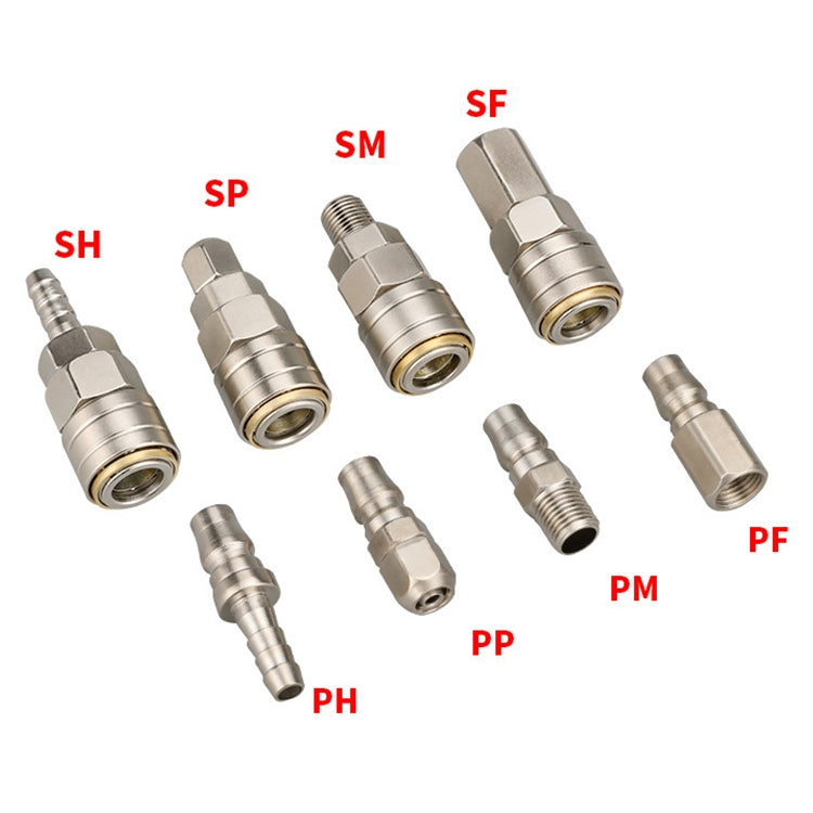 LAIZE SM-30 10pcs C-type Self-lock Pneumatic Quick Fitting Connector -  by LAIZE | Online Shopping UK | buy2fix