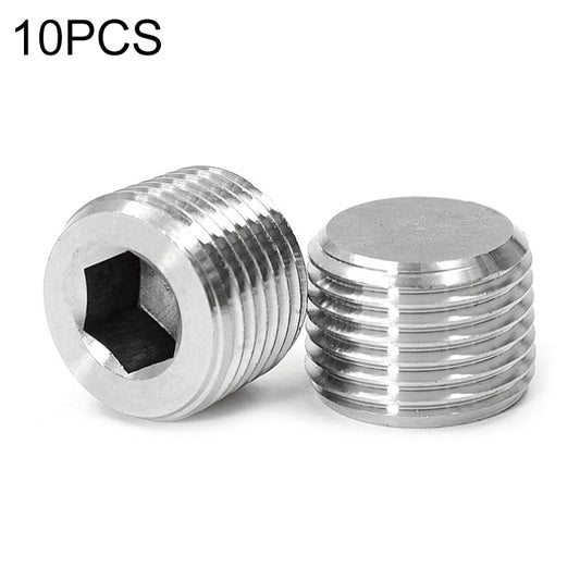 LAIZE 10pcs Iron Plug Connector Accessories, Caliber:2 Point -  by LAIZE | Online Shopping UK | buy2fix