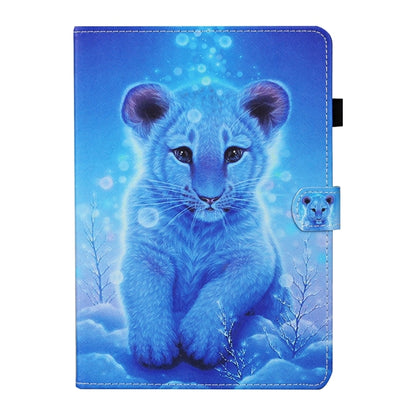 For iPad 2025 / 2022 Coloured Drawing Stitching Smart Leather Tablet Case(Little Tiger) - iPad 2025 / 2022 Cases by buy2fix | Online Shopping UK | buy2fix