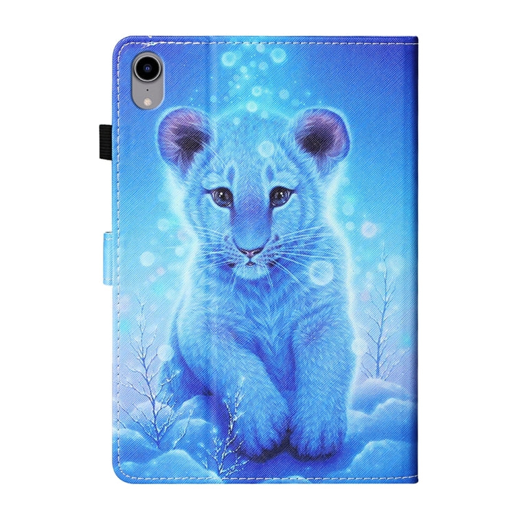 For iPad 2025 / 2022 Coloured Drawing Stitching Smart Leather Tablet Case(Little Tiger) - iPad 2025 / 2022 Cases by buy2fix | Online Shopping UK | buy2fix