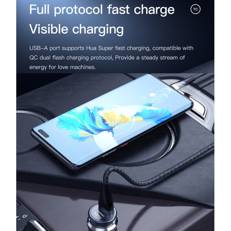 TOTUDESIGN 18W Car Fast Charging, Interface:USB-A - Car Charger by TOTUDESIGN | Online Shopping UK | buy2fix