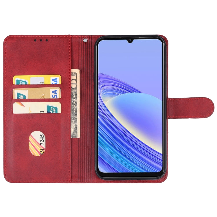 For TCL 40 SE Leather Phone Case(Red) - More Brand by buy2fix | Online Shopping UK | buy2fix