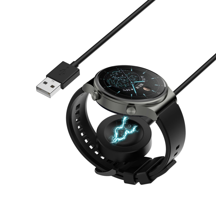For Huawei Watch Buds Smart Watch Split Charging Cable, Length:1m(Black) - Smart Wear by buy2fix | Online Shopping UK | buy2fix