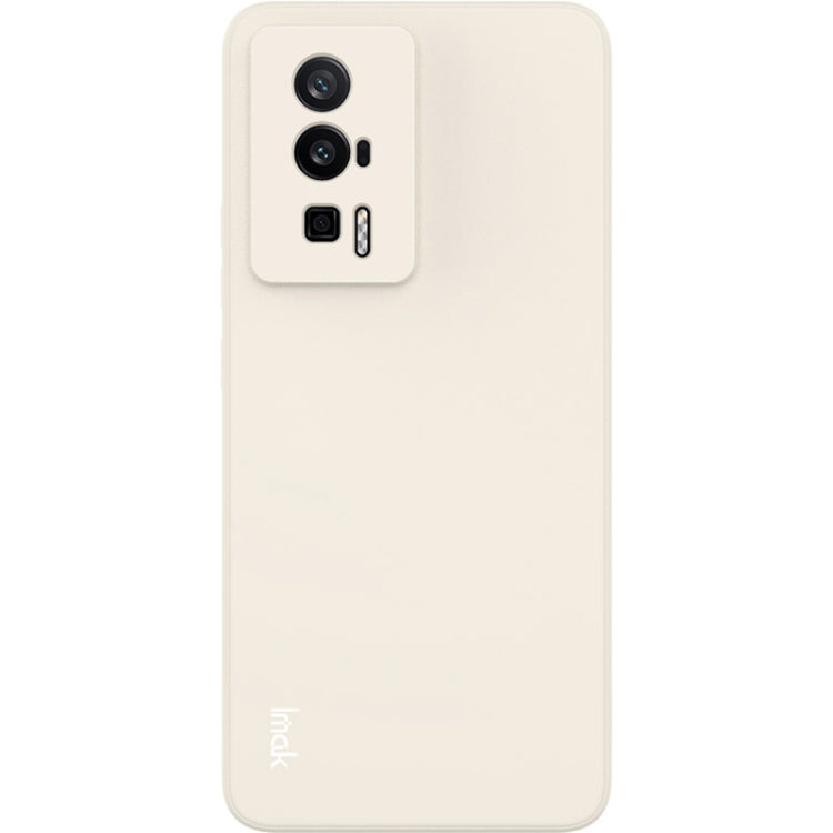 For Xiaomi Redmi K60 5G / K60 Pro 5G / Poco F5 Pro 5G IMAK UC-4 Series Straight Edge TPU Soft Phone Case(White) - Redmi K60 Cases by imak | Online Shopping UK | buy2fix