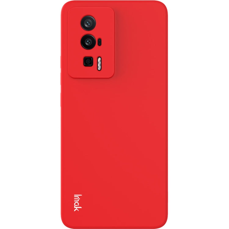For Xiaomi Redmi K60 5G / K60 Pro 5G / Poco F5 Pro 5G IMAK UC-4 Series Straight Edge TPU Soft Phone Case(Red) - Redmi K60 Cases by imak | Online Shopping UK | buy2fix