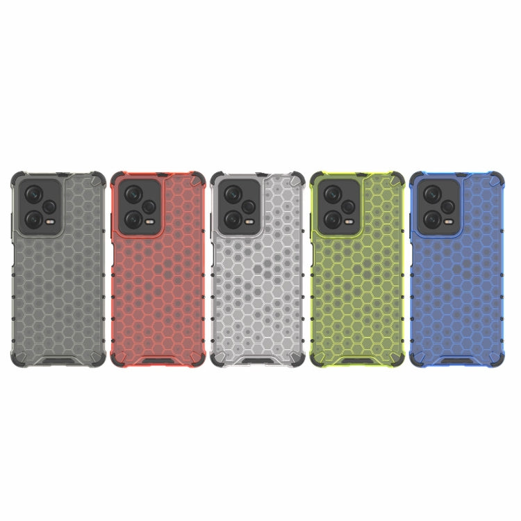 For Xiaomi Poco X5 Pro Shockproof Honeycomb PC + TPU Phone Case(Green) - Xiaomi Cases by buy2fix | Online Shopping UK | buy2fix