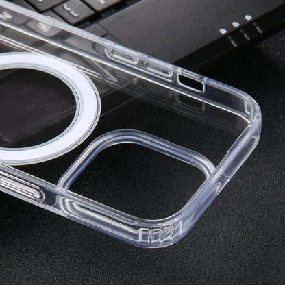 For iPhone 14 Plus GEBEI MagSafe Magnetic Transparent Phone Case (Transparent) - iPhone 14 Plus Cases by GEBEI | Online Shopping UK | buy2fix