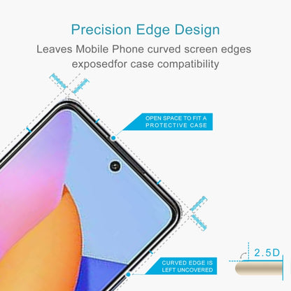 For Honor X10 Lite 50pcs 0.26mm 9H 2.5D Tempered Glass Film - Honor Tempered Glass by buy2fix | Online Shopping UK | buy2fix