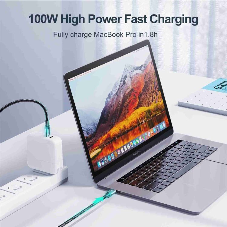 JOYROOM S-CC100A10 Extraordinary Series 100W USB-C / Type-C to USB-C / Type-C Fast Charging Data Cable, Cable Length:1.2m(White) -  by JOYROOM | Online Shopping UK | buy2fix