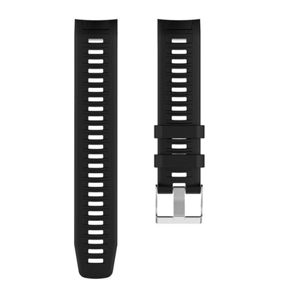 For Garmin Instinct Silicone Watch Band(White) - Smart Wear by buy2fix | Online Shopping UK | buy2fix