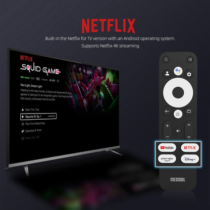 MECOOL KM7 Plus Android 10.0 Smart TV Set Top Box, Amlogic S905Y4 Quad Core, 2GB+16GB, Plug Type:AU Plug - Consumer Electronics by MECOOL | Online Shopping UK | buy2fix