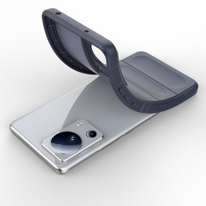 For Xiaomi 13 Lite Magic Shield TPU + Flannel Phone Case(Purple) - 13 Lite Cases by buy2fix | Online Shopping UK | buy2fix