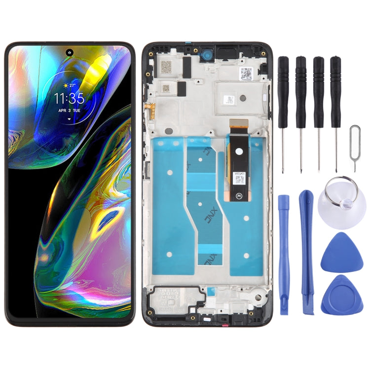 Original LCD Screen For Motorola Moto G82 Digitizer Full Assembly With Frame - Repair & Spare Parts by buy2fix | Online Shopping UK | buy2fix