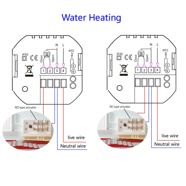 BHT-2002GALM 220V Smart Home Heating Thermostat Water Heating WiFi Thermostat(White) - Consumer Electronics by buy2fix | Online Shopping UK | buy2fix