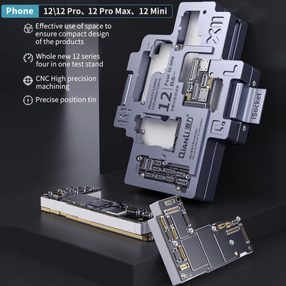 Qianli iSocket Motherboard Layered Test Fixture For iPhone 12 Series - Repair & Spare Parts by QIANLI | Online Shopping UK | buy2fix