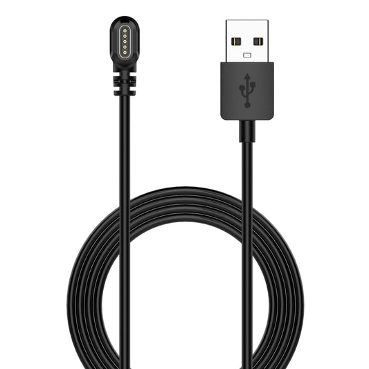 For Amazfit Falcon Smart Watch Charging Cable with Data Function, Length: 1m(Black) - Charger by buy2fix | Online Shopping UK | buy2fix