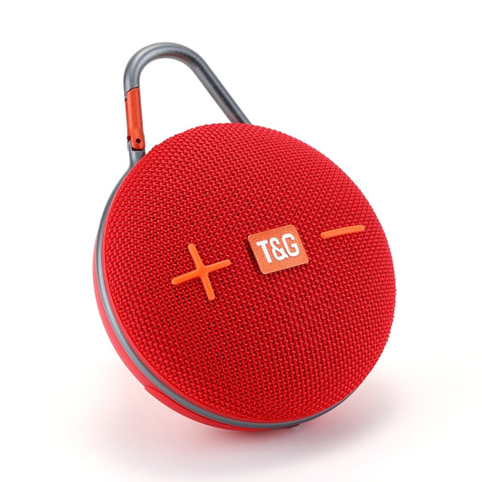 T&G TG648 TWS Outdoor Mini Portable Wireless Bluetooth Speaker with LED Light(Red) - Mini Speaker by T&G | Online Shopping UK | buy2fix