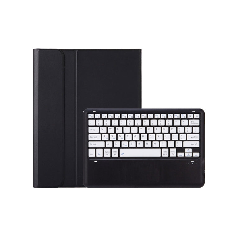 For vivo Pad 2 12.1 inch AV12 Ultra-thin Split Bluetooth Keyboard Leather Tablet Case(Black+White) - Others Keyboard by buy2fix | Online Shopping UK | buy2fix